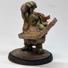 Picture of print of Teenage Mutant Ninja Tortle - Michelanzadough Miniature - Pre-Supported This print has been uploaded by Grim Nation Gaming