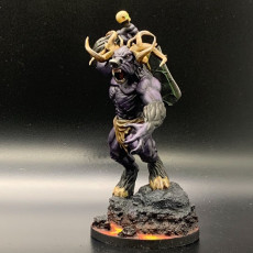 Picture of print of Minotaur King (Attack)