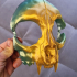 Cat Skull Mask print image