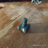 Desk Joint with hand screw. Easy removable image