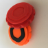 Fidget toy / Rocket Racoon maker coin image