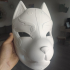 Japanese Fox Mask Demon Kitsune Cosplay print image