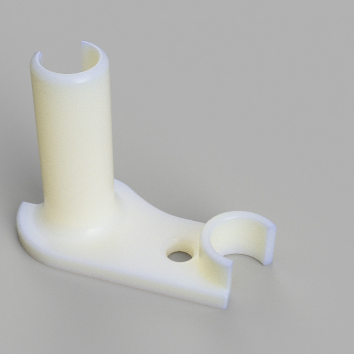 3D Printable Printrbot Simple Metal Wireguide by George Lecakes