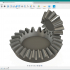 Parameterized Bevel Gear file for Fusion 360 image