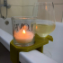 Bathtub wine holder (ikea glass candle) image