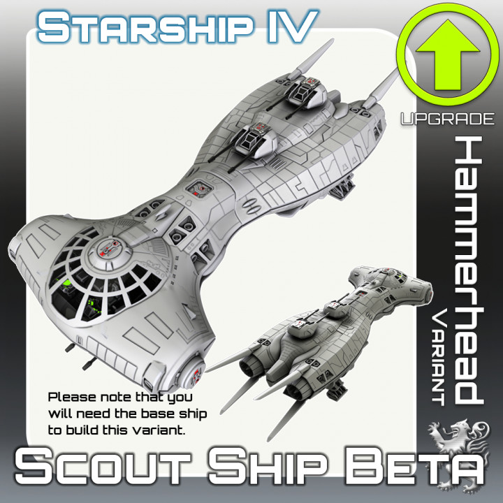Scout Ship Beta Hammerhead Variant Upgrade's Cover
