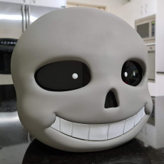 Picture of print of Sans Mask from Undertale