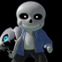 Sans Mask from Undertale image