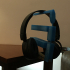 Small Modular Shelf with Headphone / Earbud Holder and Extra Shelves image