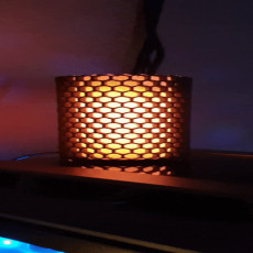 Picture of print of Honeycomb NeoPixel Lamp