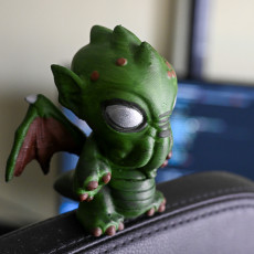 Picture of print of Baby Cthulhu