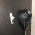 HTC Vive Controller wall mount using Command Hooks w/USB holder image