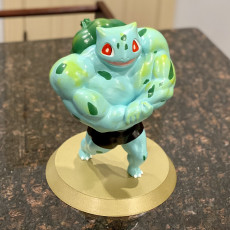 Picture of print of Ultra swole Bulbasaur