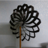 220mm Flower shaped Pinwheel with ball bearing image