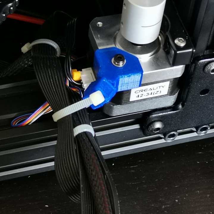 Swiveling Cable-tie Anchor for Ender 3