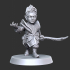 Gnome Warlock Type A w/ Modular Hands + Weapons (Presupported) image