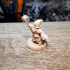 Gnome Wizard Sorcerer Type A w/ Modular Hands (Presupported) image