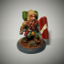 Gnome Wizard Type B w/ Modular Hands (Presupported) print image