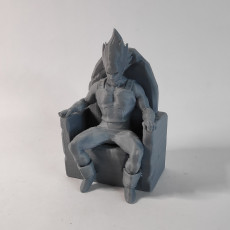 Picture of print of Vegeta throne