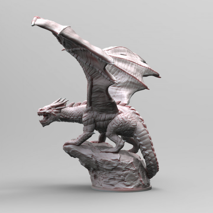 3d Printable Shadow Dragon By Fotis Mint