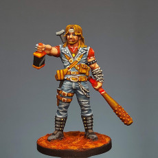 Picture of print of Gerardo - From Wasteland - 32mm - DnD -