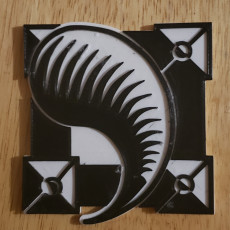 Picture of print of WOT Dragon Fang Coaster