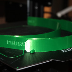 Picture of print of Prusa face shield remix