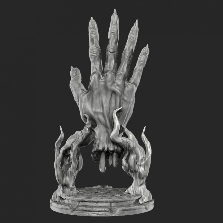 3D Printable Hand of Vecna - DND Prop by Josh Suyemoto