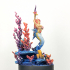 Telaxia - Death-Tide Beauty (Fantasy Pinup) print image