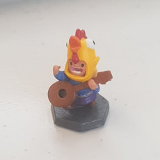 Picture of print of gnome bard