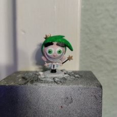 Picture of print of Cosmo from the Fairly Odd Parents