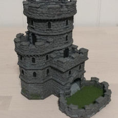 Picture of print of Dark Realms Fantasy Dice Tower