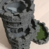 Dark Realms Fantasy Dice Tower print image