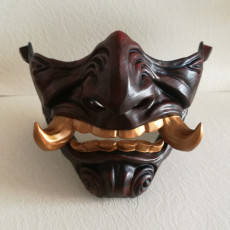 Picture of print of Samurai - inspired mask This print has been uploaded by Daniel Ventura