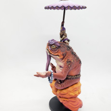 D&D Fantasy RPG collector piece Asian Cobramode Tortoise 283275mm Stronger Flexible High Details RESIN Kamenosuke Hikiga Toad Sage
