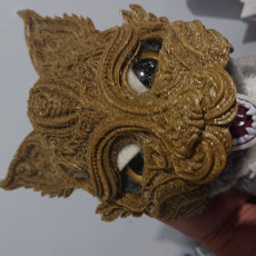 Picture of print of Kitsune inspired half mask This print has been uploaded by Willie Irizarry