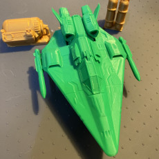 Picture of print of Arrow Starfighter