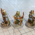 Skeleton Archers x3 (SUPPORTLESS) print image