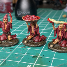 Picture of print of Praying Cultists x 3