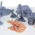 Ruined Pier /Terrain/ /Pre-supported/ print image