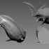 Dunkleosteus - 3D Printable Prehistoric Creature - 3 Poses 3D print model image