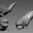 Dunkleosteus - 3D Printable Prehistoric Creature - 3 Poses 3D print model image