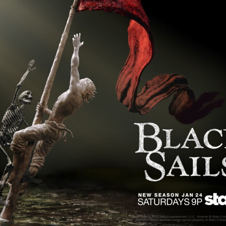 Black Sails intro sculpture