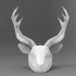 deer poligonal mask image