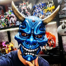 Picture of print of Hannya Mask -Satan Mask - Demon Mask for cosplay 3D print model