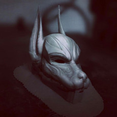 Picture of print of Anubis Helmet For Cosplay 3D print model