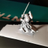 Crusader With Diorama print image