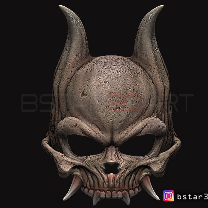 $25.00Oni Skull Mask - Hannya Mask-Devil Mask For cosplay 3D print model