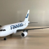 Airliner toy set inspired by Airbus A318 image