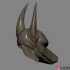 Anubis - Anpu - ancient Egyptian god Mask - Helmet for cosplay 3D print model image